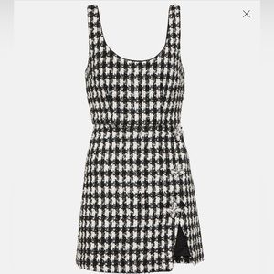 Self portrait - tweed mini dress